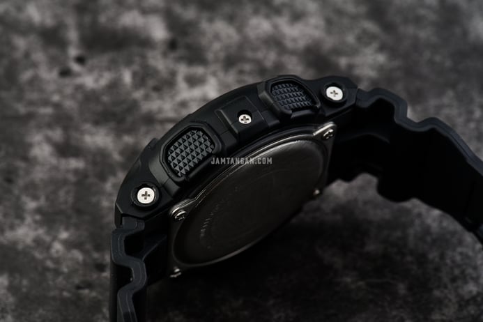 Casio G-Shock GA-110-1BER Men Black Digital Analog Dial Black Resin Band