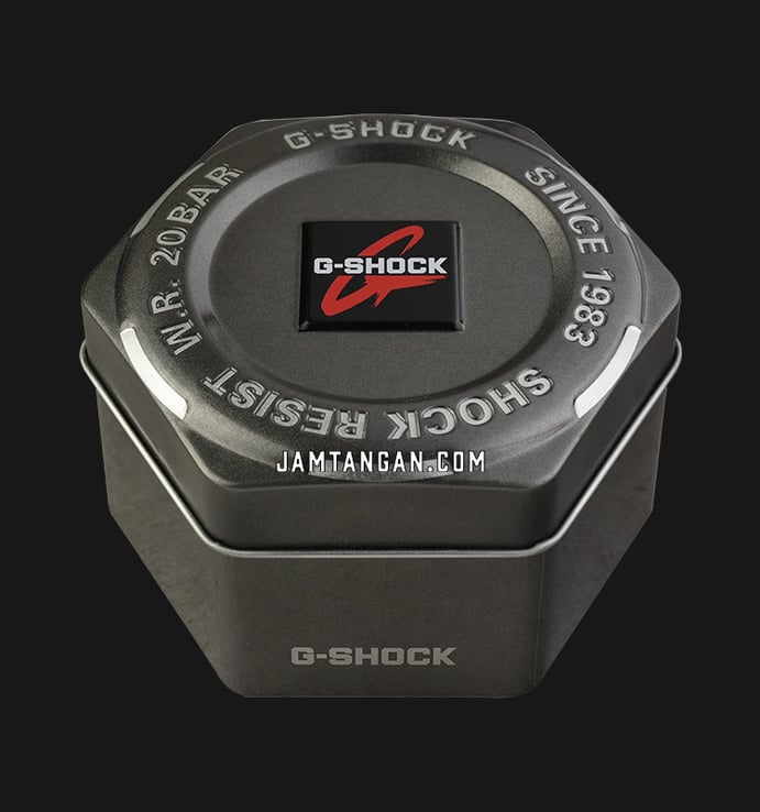 Casio G-Shock GA-110BC-8ADR Digital Analog Dial Grey Resin Band