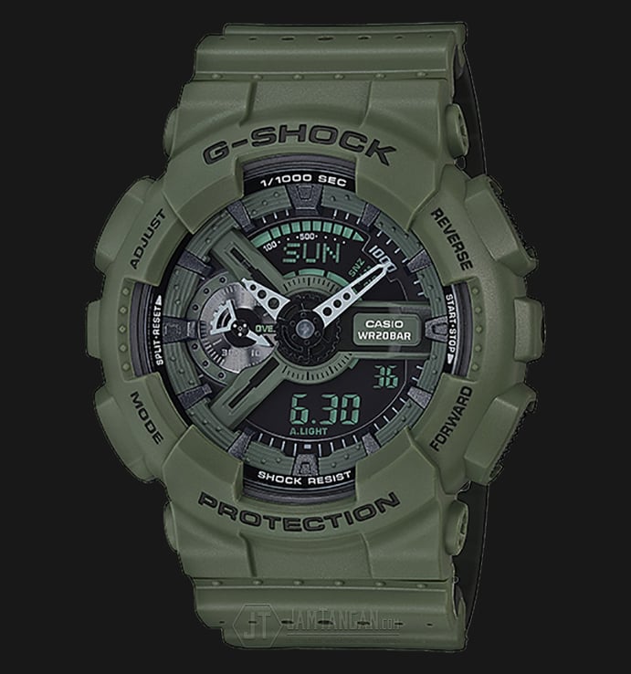 Casio G-Shock GA-110LP-3ADR Special Colors Punching Pattern