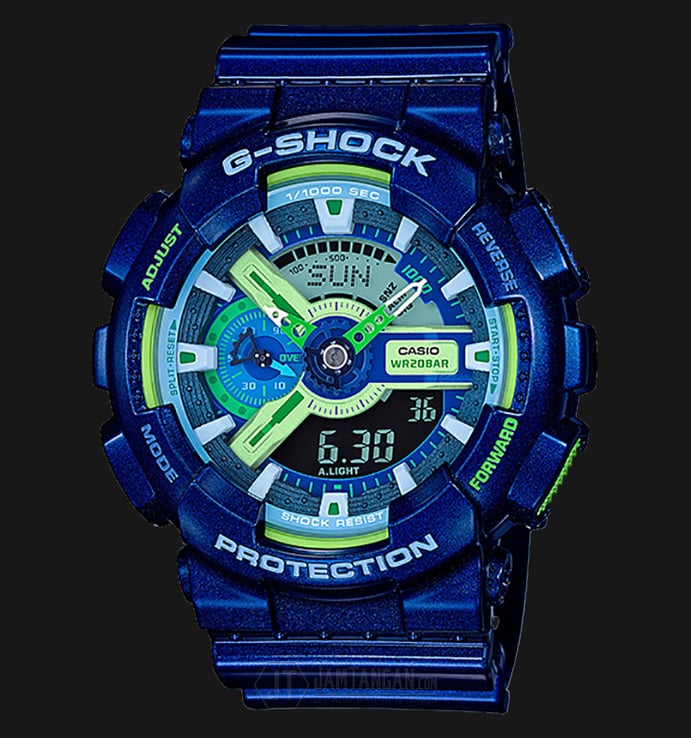 Casio G-Shock GA-110MC-2ADR - Water Resistance 200M Resin Band