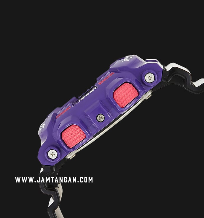 Casio G-Shock GA-110NC-6ADR Multi Tone Digital Analog Dial Purple Resin Band