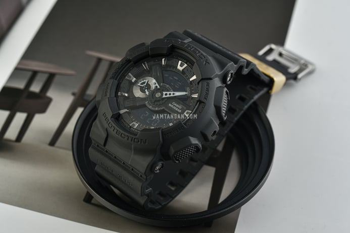 Casio G-Shock GA-114RE-1ADR 40th Anniversary REMASTER BLACK Resin Band Limited Edition