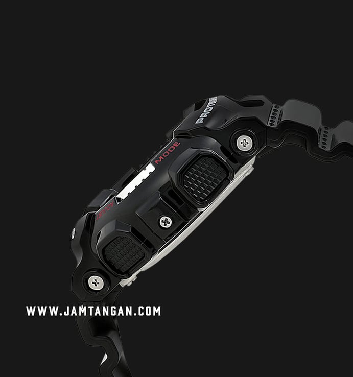 Casio G-Shock GA-120-1ADR Analog Digital Dial Black Resin Band