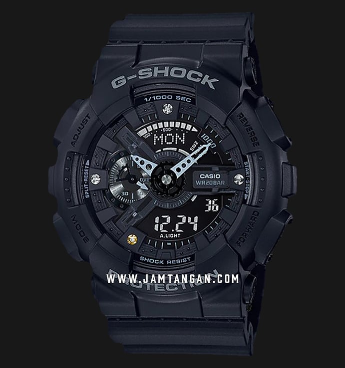 Casio G-Shock Anniversary Limited Models GA-135DD-1ADR Men Digital Analog Dial Black Resin Strap