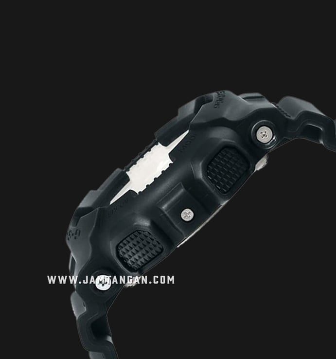Casio G-Shock GA-140GM-1A1DR Garish Color Series Digital Analog Dial Black Resin Band