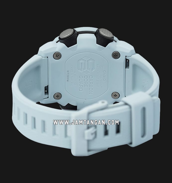Casio G-Shock GA-2000S-7AJF Digital Analog Dial White Resin Strap
