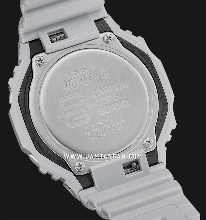 Casio G-Shock GA-2100FF-8ADR CasiOak Forgotten Future Series Metalic Silver Resin Band