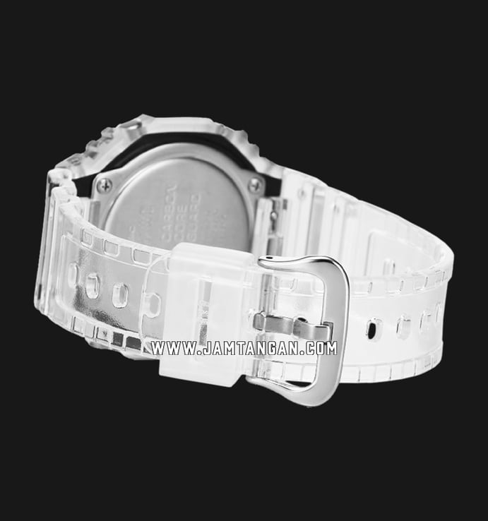 Casio G-Shock GA-2100SKE-7ADR Transparent Pack Digital Analog Dial Clear Resin Band