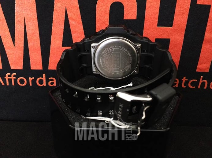 Casio G-Shock GA-300BA-1ADR Black Digital Analog Dial Black Resin Strap