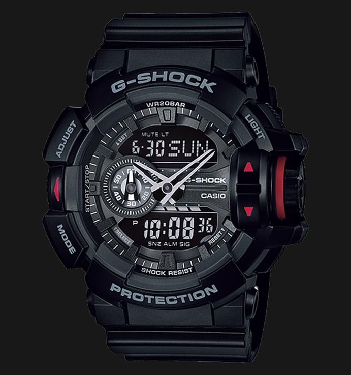 Casio G-Shock Dash Berlin GA-400-1BDR (DB) Men Digital Analog Dial Black Resin Strap Limited Edition