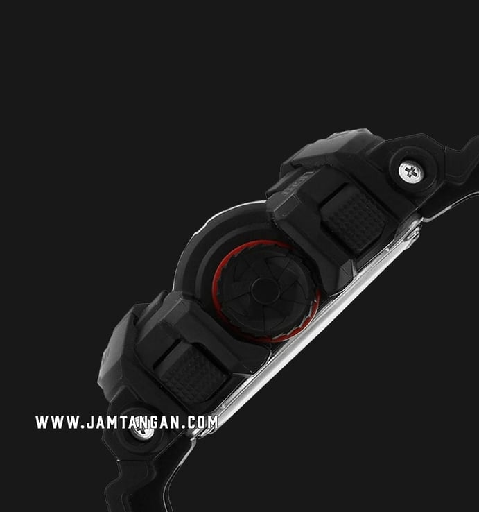 Casio G-Shock GA-400-1BDR Men Digital Analog Dial Black Resin Band