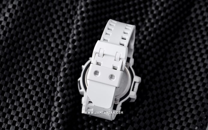 Casio G-Shock GA-400-7ADR Digital Analog Dial White Resin Band