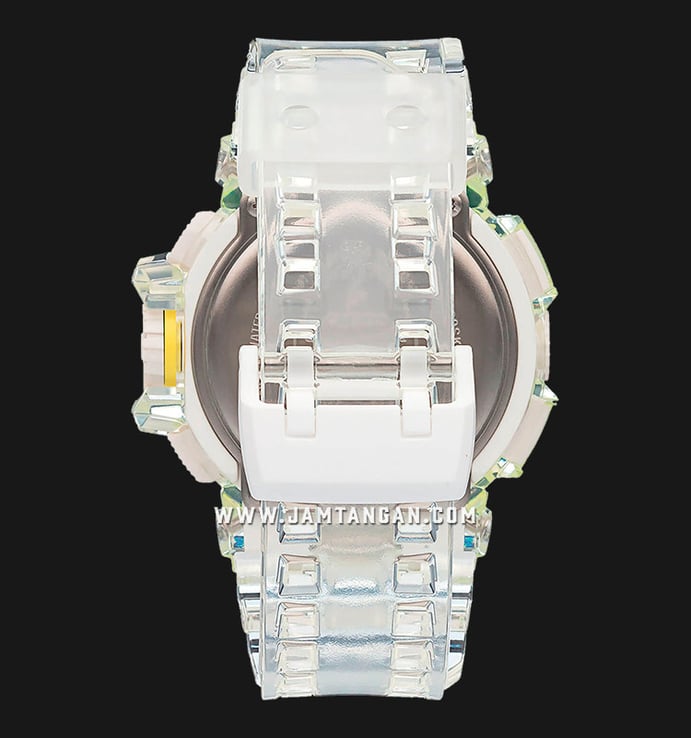 Casio G-Shock GA-400SK-1A9DR Clear Series Digital Analog Dial White Transparent Resin Band