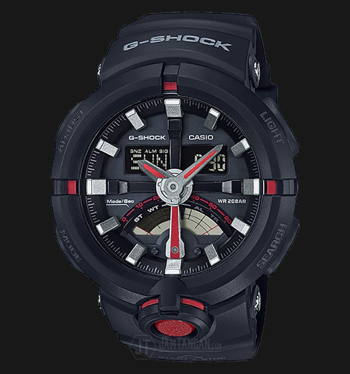 Casio G-Shock GA-500-1A4DR Water Resistant 200M Resin Band