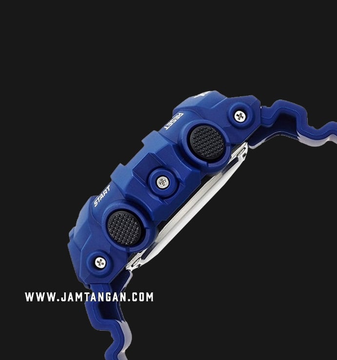 Casio G-Shock GA-700-2ADR Analog-Digital Blue Resin Strap