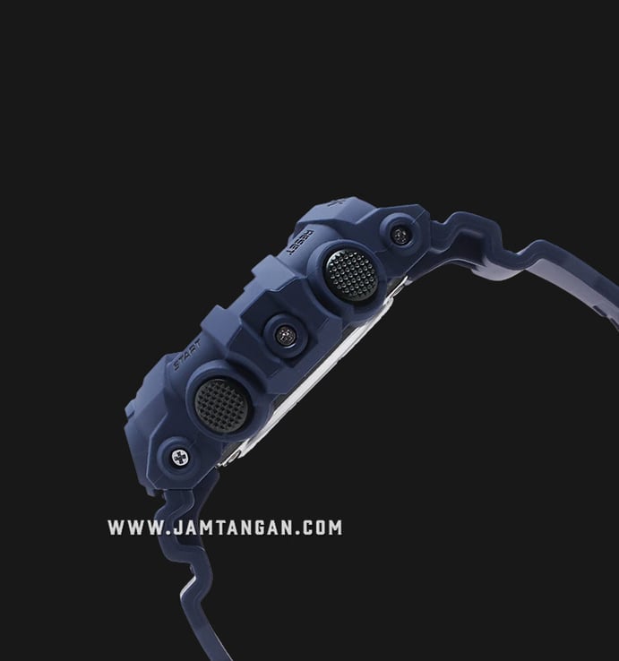 Casio G-Shock Special Color GA-700CA-2A Digital Analog Dial Blue Resin Strap
