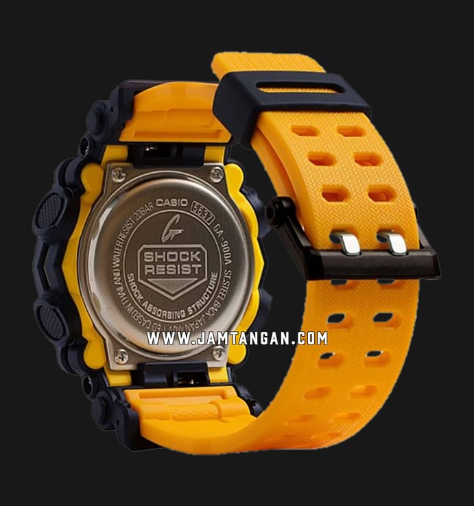 Casio G-Shock GA-900A-1A9DR Heavy Duty Men Digital Analog Dial Black Resin Band