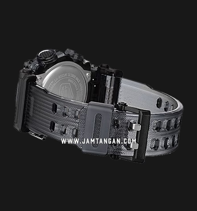 Casio G-Shock GA-900SKE-8AJF Black-White Skeleton Digital Analog Dial Black Resin Band