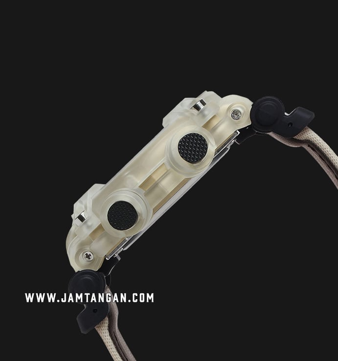 Casio G-Shock GA-900TS-4AJF Tech Skeleton Digital Analog Dial Dual Tone Fabric Band
