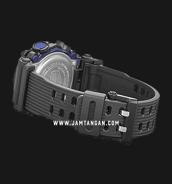 Casio G-Shock GA-900VB-1ADR Virtual Blue Digital Analog Dial Black Resin Band