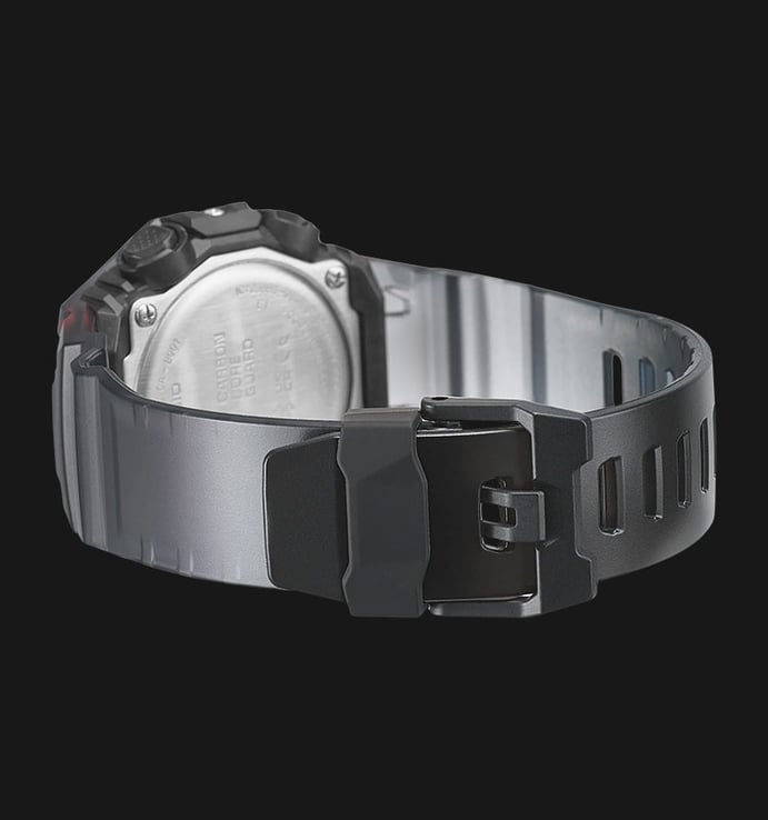 Casio G-Shock GA-B001G-1ADR Digital Analog Dial Black Transparent Resin Band
