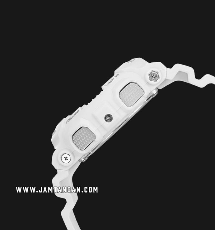 Casio G-Shock G-Lide GAX-100A-7ADR Digital Analog Dial White Resin Band