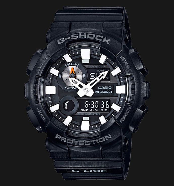 Casio G-Shock GAX-100B-1ADR - Water Resistance 200M Black Resin Band