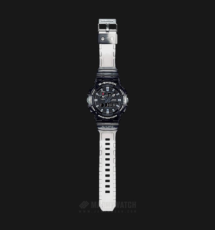 Casio G-Shock GAX-100MSB-1ADR G-Lide Black Resin Band 