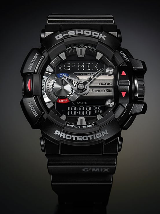 Casio G-Shock G Mix GBA-400-1AJF Men Digital Analog Dial Black Resin Strap