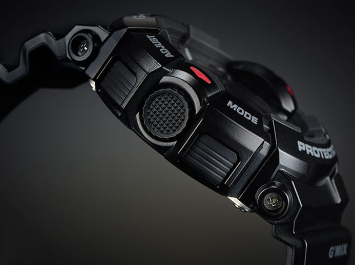 Casio G-Shock G Mix GBA-400-1AJF Men Digital Analog Dial Black Resin Strap