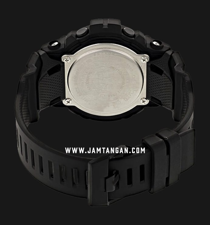 Casio G-Shock GBD-800-1BDR G-Squad Step Tracker Smart Bluetooth Watch Digital Dial Resin Band