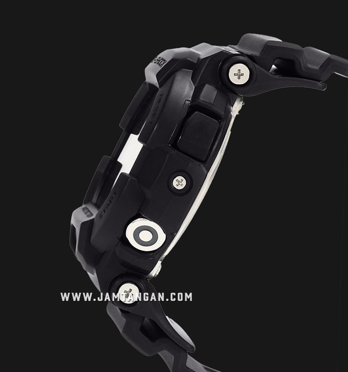 Casio G-Shock GD-350-1JF Dark Illuminator Digital Dial Black Resin Band