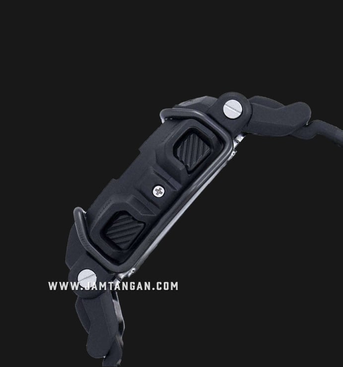 Casio G-Shock GD-400-1DR Black Digital Dial Black Resin Band