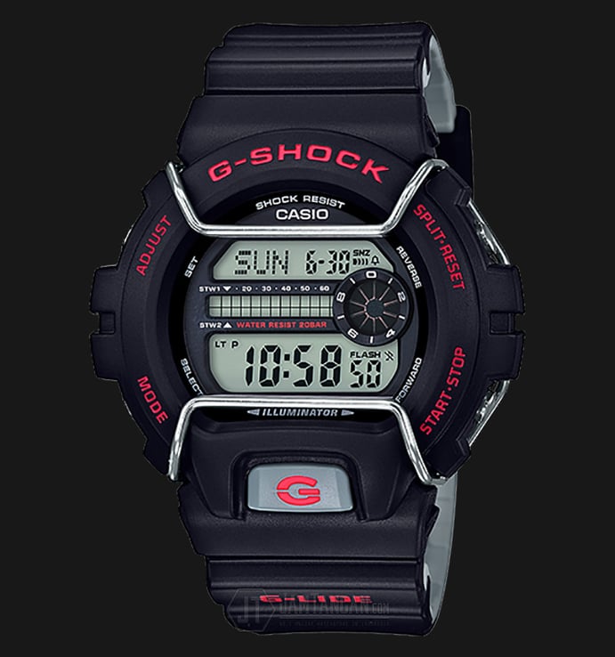 Casio G-Shock GLS-6900-1DR - Water Resistance 200M Resin Band