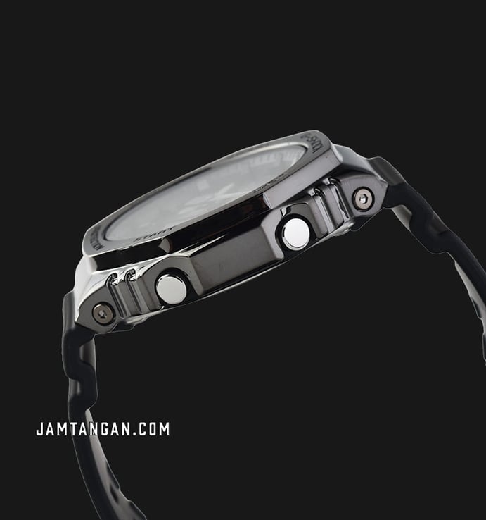 Casio G-Shock GM-2100BB-1ADR CasiOak Digital Analog Dial Black Resin Band