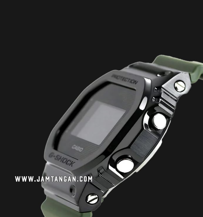 Casio G-Shock GM-5600B-3DR Camouflage Digital Dial Green Resin Strap