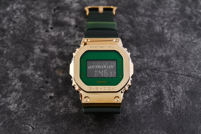 Casio G-Shock GM-5600CL-3DR Classy Off Road Series Digital Dial Green Translucent Resin Band