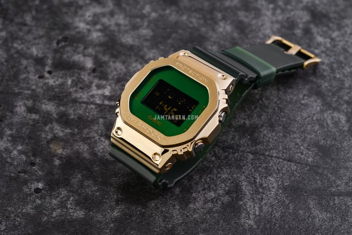 Casio G-Shock GM-5600CL-3DR Classy Off Road Series Digital Dial Green Translucent Resin Band