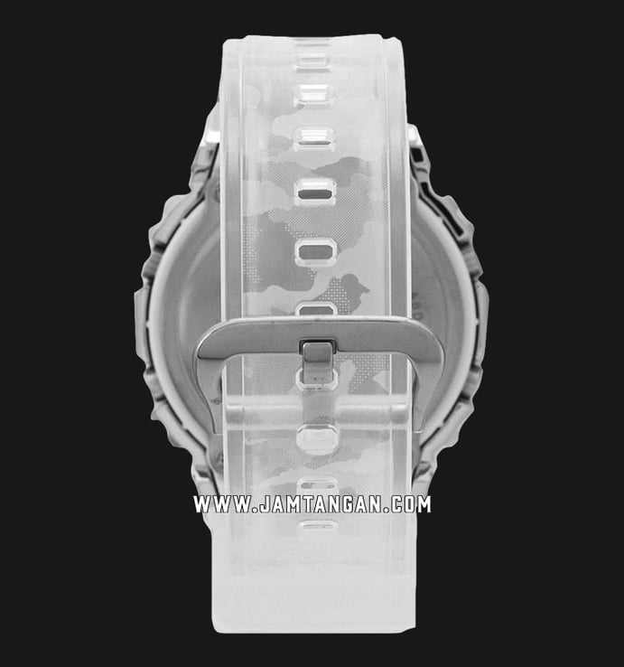 Casio G-Shock GM-5600SCM-1DR Skeleton Camouflage Series Metal Covered Digital Dial Resin Band