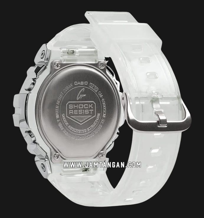 Casio G-Shock GM-6900SCM-1JF Camouflage Digital Dial Clear Resin Band