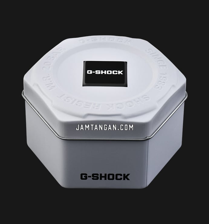 Casio G-Shock Women GM-S110B-8ADR Tough Charm Digital Analog Dial Black Resin Band