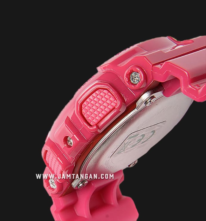 Casio Baby-G GMA-S110CC-4ADR Pink Digital Analog Dial Pink Neon Resin Strap