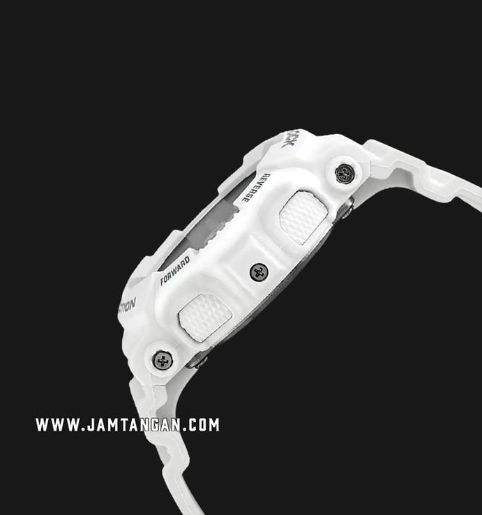 Casio G-Shock GMA-S120MF-7A1DR Metallic Face Grey Digital Analog Dial White Resin Band