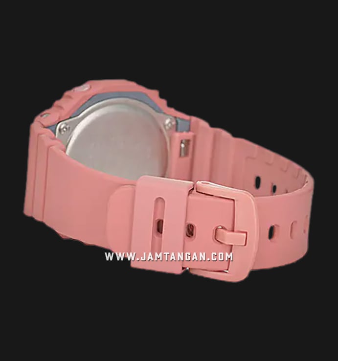 Casio G-Shock GMA-S2100-4A2DR Mini CasiOak Ladies Pink Digital Analog Dial Pink Resin Band