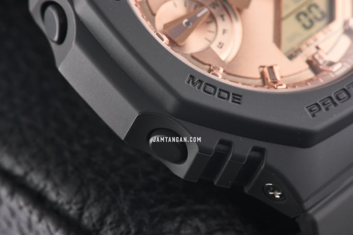 Casio G-Shock X ITZY GMA-S2100MD-1ADR CasiOak Pink Metallic Collection Black Resin Band