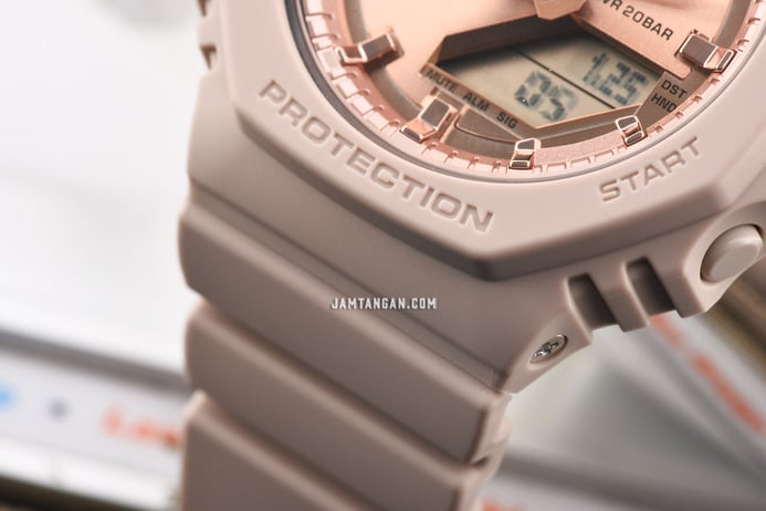 Casio G-Shock X ITZY GMA-S2100MD-4ADR CasiOak Pink Metallic Collection Pink Resin Band
