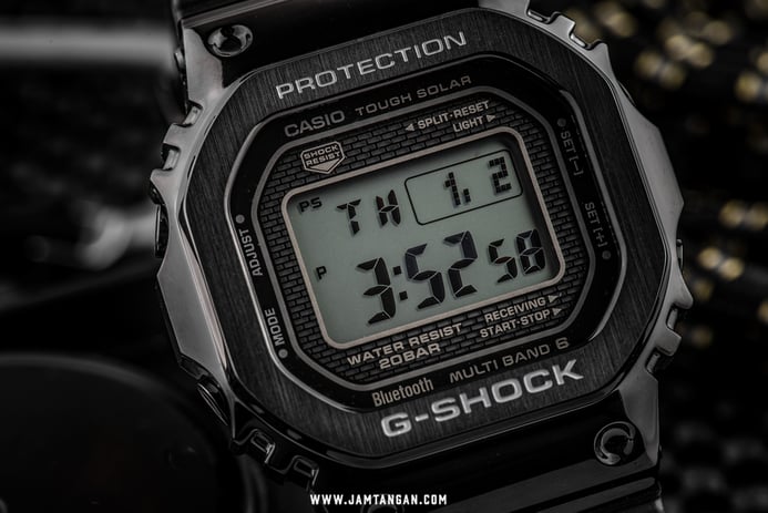 Casio G-Shock GMW-B5000G-1JF Men Digital Dial Black Resin Strap