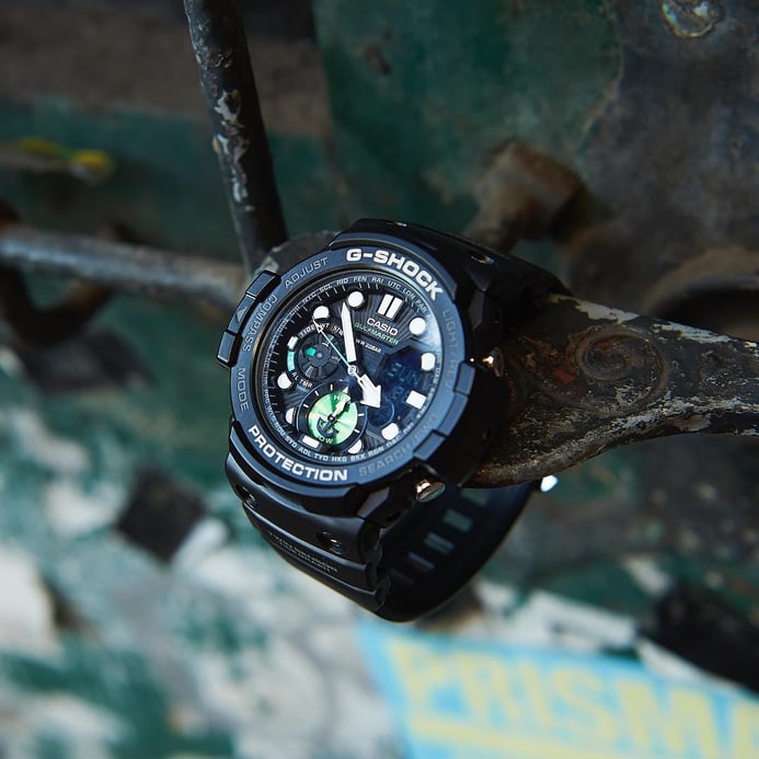Casio G-Shock GULFMASTER GN-1000MB-1AJF Stainless Steel Resin Band