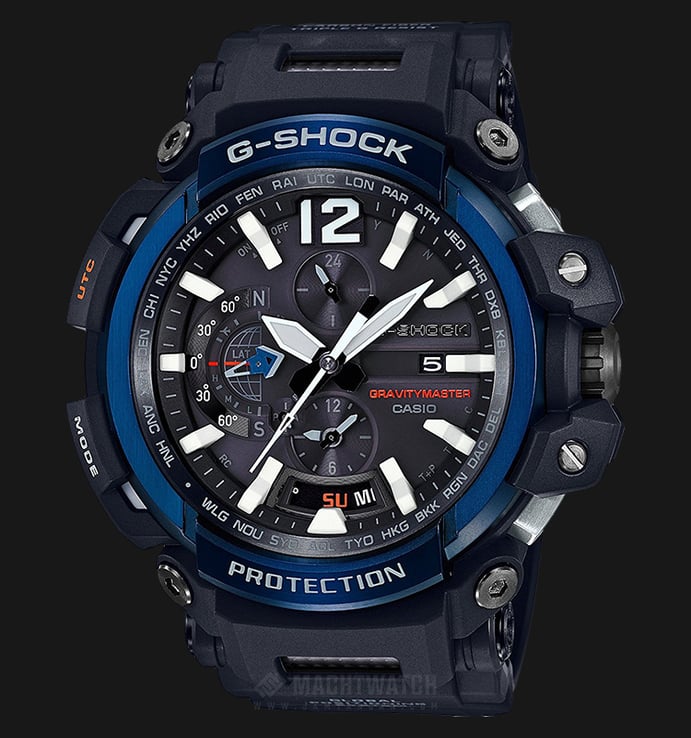 Casio G-Shock Gravitymaster GPW-2000-1A2DR Equipped GPS Hybrid Resin + Carbon