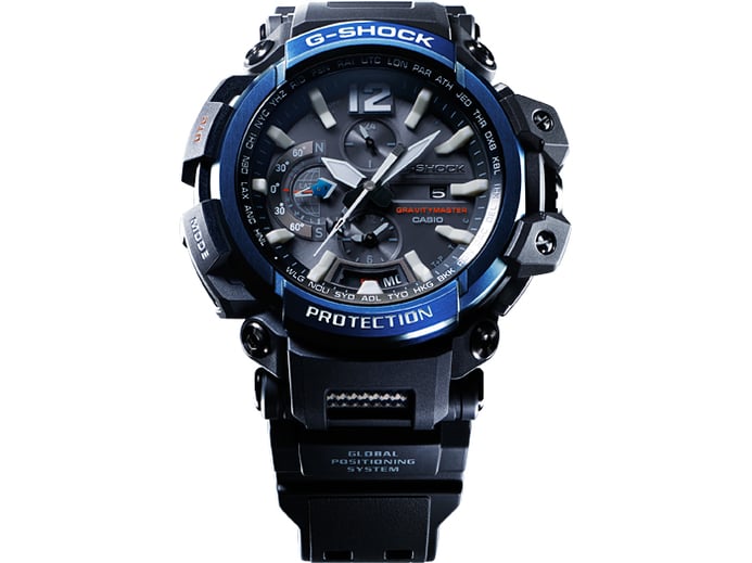 Casio G-Shock Gravitymaster GPW-2000-1A2DR Equipped GPS Hybrid Resin + Carbon